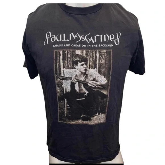 Paul McCartney バンド Tシャツ Chaos Backyard